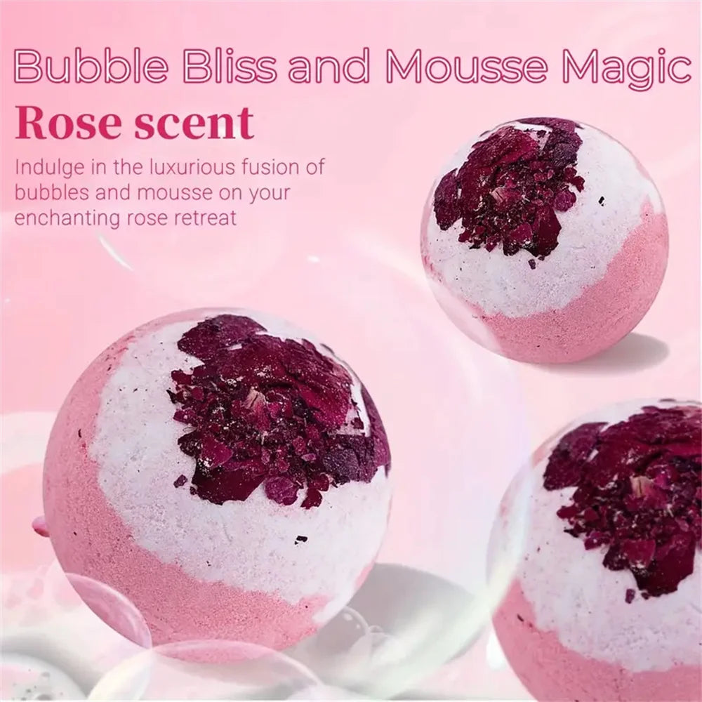 Bath Bomb Set Moisturizing Peeling Skin Care Bath Ball With Essential