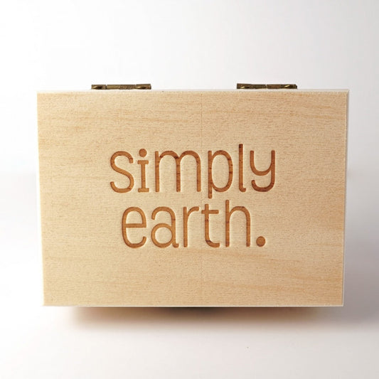 Wooden Essential Oil Box (Fits 6)-Fourelle Boutique