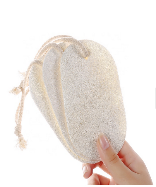 #1 Natural Loofah Bath Sponge - 6" Pure Body Exfoliation - ITEM Code: