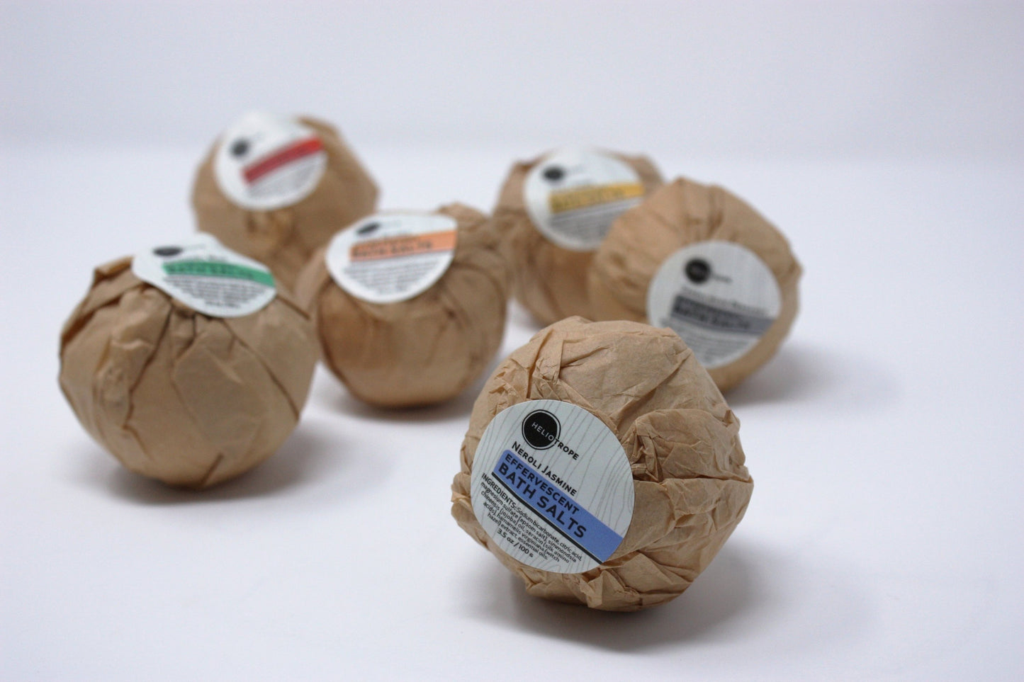 Effervescent Bath Fizzies W/jojoba & Silk Proteins