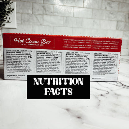 Hot Cocoa Bar Mason Jar Kit