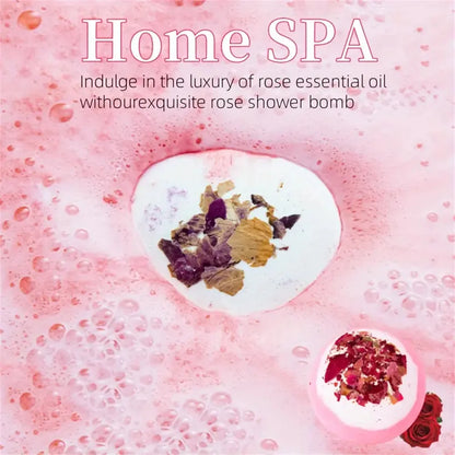 Bath Bomb Set Moisturizing Peeling Skin Care Bath Ball With Essential