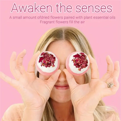 Bath Bomb Set Moisturizing Peeling Skin Care Bath Ball With Essential