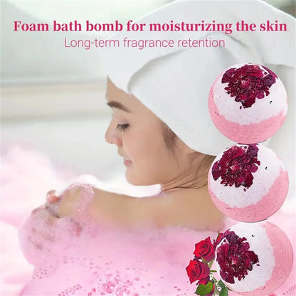 Bath Bomb Set Moisturizing Peeling Skin Care Bath Ball With Essential