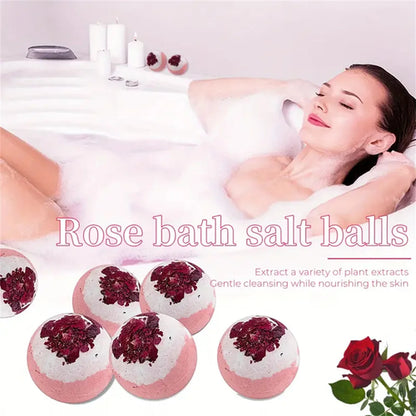 Bath Bomb Set Moisturizing Peeling Skin Care Bath Ball With Essential