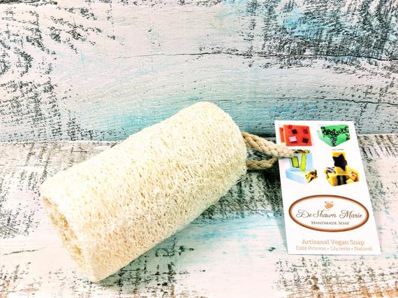 Organic Natural 4" Loofah, Loofa, Luffa, Vegan