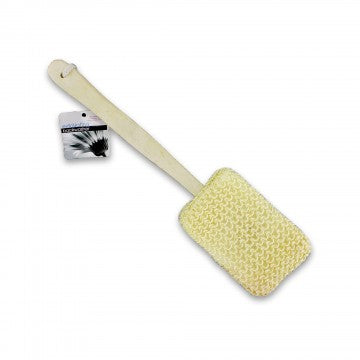 Exfoliating Backwasher with Wooden Handle-Fourelle Boutique