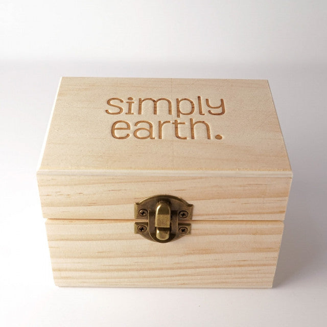 Wooden Essential Oil Box (Fits 6)-Fourelle Boutique